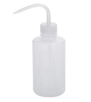 Eyelash Wash and Rinse Squeeze Bottle 250ml, Transparent