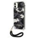 Apple iPhone 11 6.1\'\' Guess Camo Collection Case Cover (GUHCN61KSARBK), Black