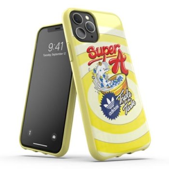 Adidas Moulded Case BODEGA for iPhone 11 Pro, Yellow