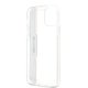 Apple iPhone 12 / 12 Pro AMG Electroplate Vertical Hard Case Cover, Transparent (Amhcp12mtvlbr)