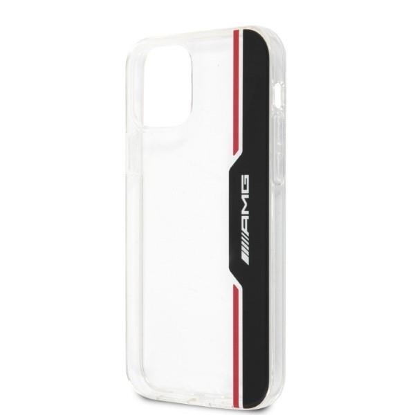 Apple iPhone 12 / 12 Pro AMG Electroplate Vertical Hard Case Cover, Transparent (Amhcp12mtvlbr) (3)