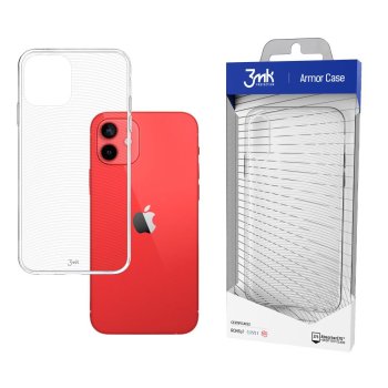 3mk Armor Case for Apple iPhone 12 / 12 Pro, Shockproof Clear Cover