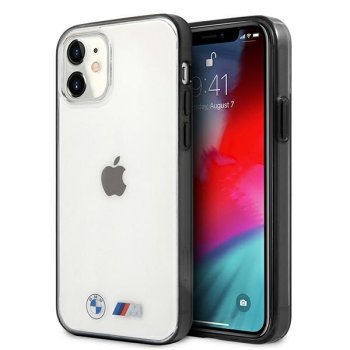BMW iPhone 12 mini Case Sandblast, Transparent