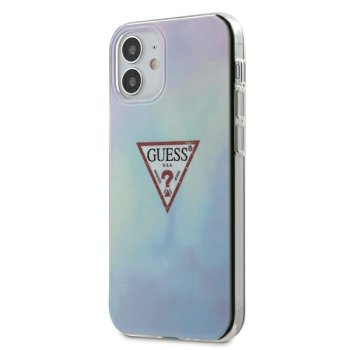 Apple iPhone 12 mini 5.4'' Guess Tie & Dye Collection Case Cover (GUHCP12SPCUMCGC02), Blue