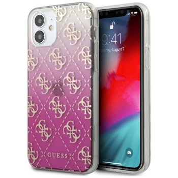 Guess iPhone 12 mini Case 4G Gradient, Pink