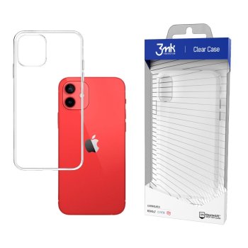 Apple iPhone 12 Mini Case 3mk Clear Case, Transparent