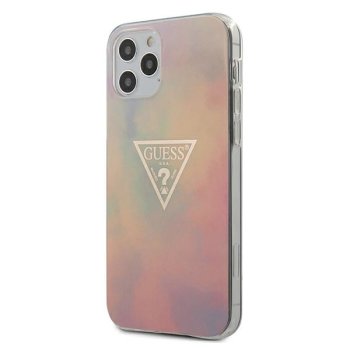 Apple iPhone 12 Mini 5,4" Guess GUHCP12SPCUMCGG01 Pink Hard Cover Case, Tie & Die Collection