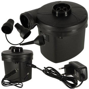 Electric Mattress Pump with Tips, 12V 240V