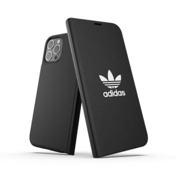 Apple iPhone 12 Pro Max 6.7'' Adidas OR Booklet Basic Case Cover, Black