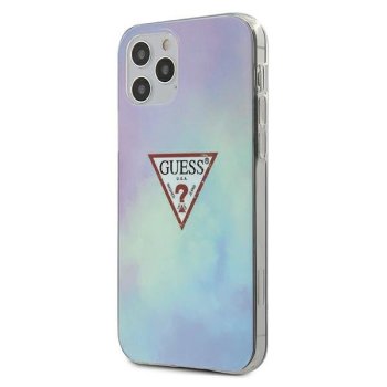 Apple iPhone 12 Pro Max 6,7" Guess GUHCP12LPCUMCGC02 Blue Hard Case Cover, Tie & Die Collection