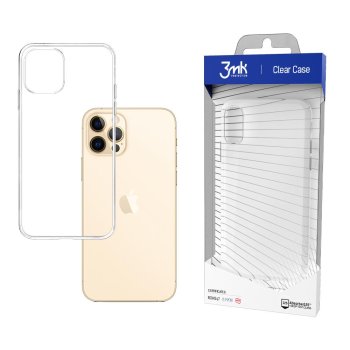 3mk Clear Case for Apple iPhone 12 Pro Max, Transparent