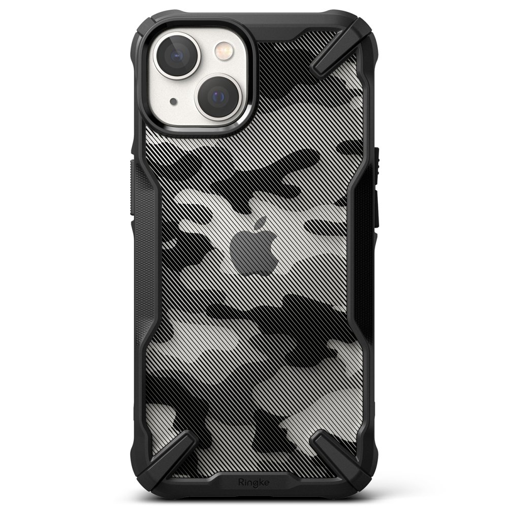 Apple iPhone 14 Plus 6.7'' Ringke Fusion X Case Cover Bumper, Camo (1)