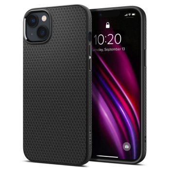 Apple iPhone 14 Plus 6.7'' Spigen Liquid Air TPU Case Cover, Black