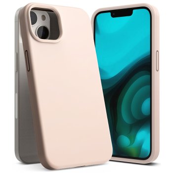 Apple iPhone 14 Plus 6.7'' Ringke Silicon Cover Case, Pink