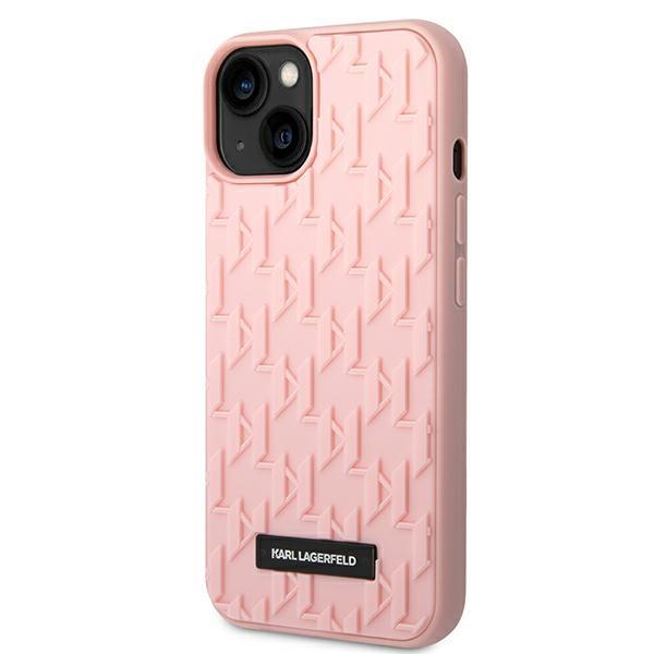 Apple iPhone 14 Plus 6.7'' Karl Lagerfeld 3D Monogram Case Cover (KLHCP14MRUPKLPK), Pink (0)