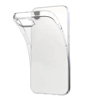 Apple iPhone 16e / SE (2025) 6.1'' Ultraslim TPU Case Cover, Transparent