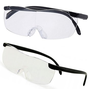 Hands-Free Magnifying Glasses with 160% Magnification for Reading & Close Work