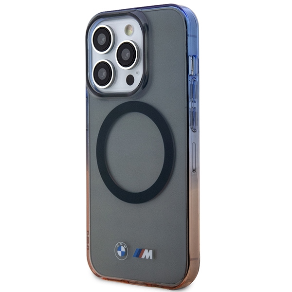 Apple iPhone 14 Pro 6.1'' BMW Gradient Bumper MagSafe Case Cover (BMHMP14LHTGE), Grey (0)