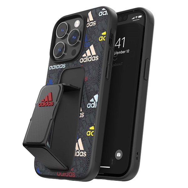 Adidas SP Grip Case iPhone 14 Pro black/black/coulourful 50251 (0)