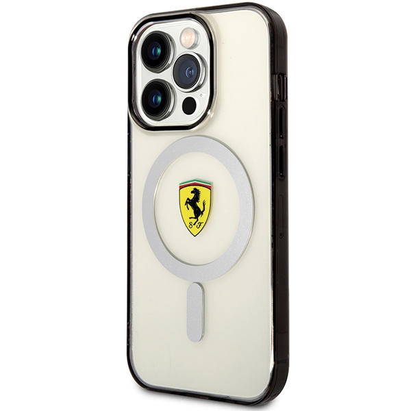 Ferrari FEHMP14XURKT iPhone 14 Pro Max 6.7" clear/transparent hardcase Outline Magsafe (0)