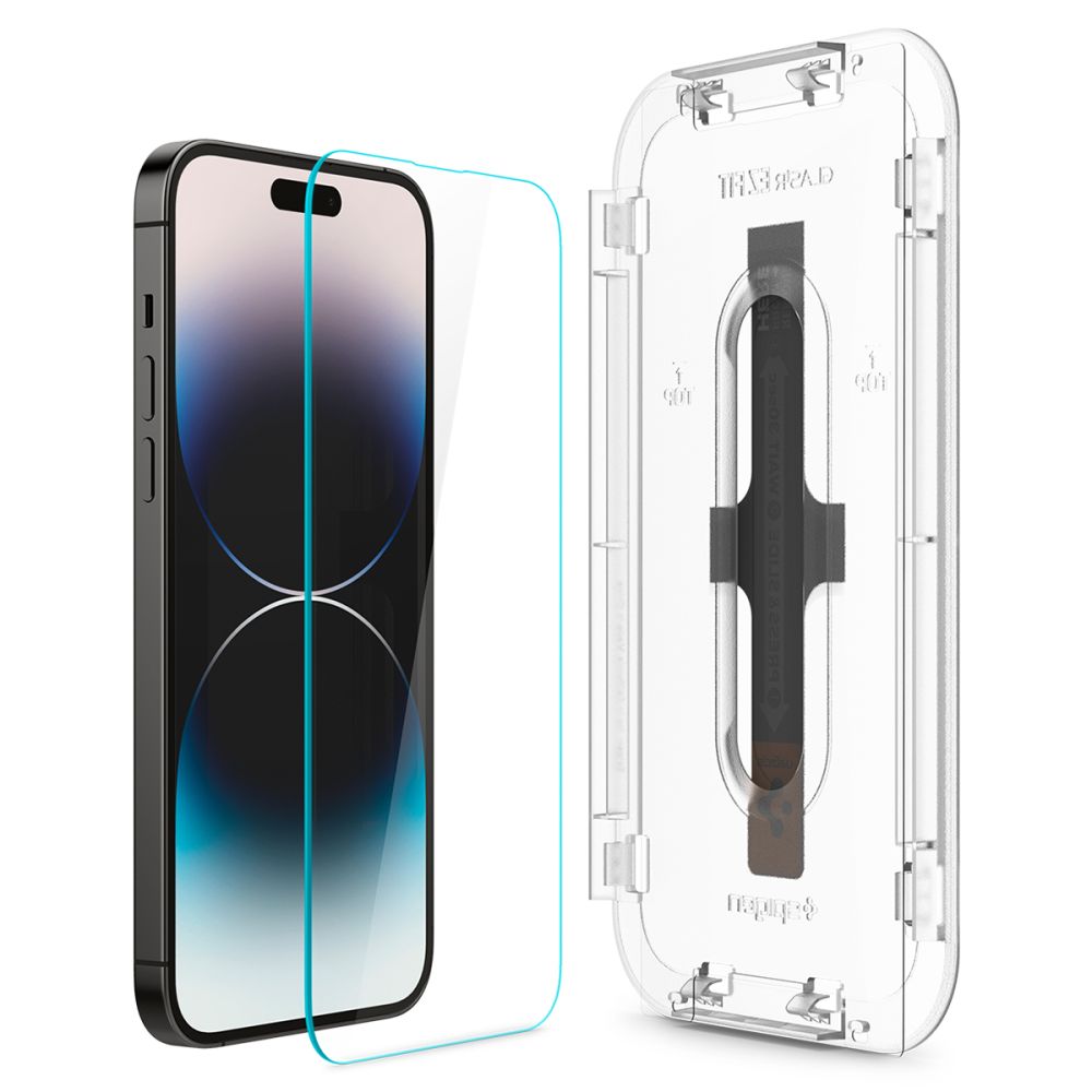 Apple iPhone 14 Pro 6.1'' Spigen "EZ FIT" Tempered Glass Screen Protector 2 pcs. (1)