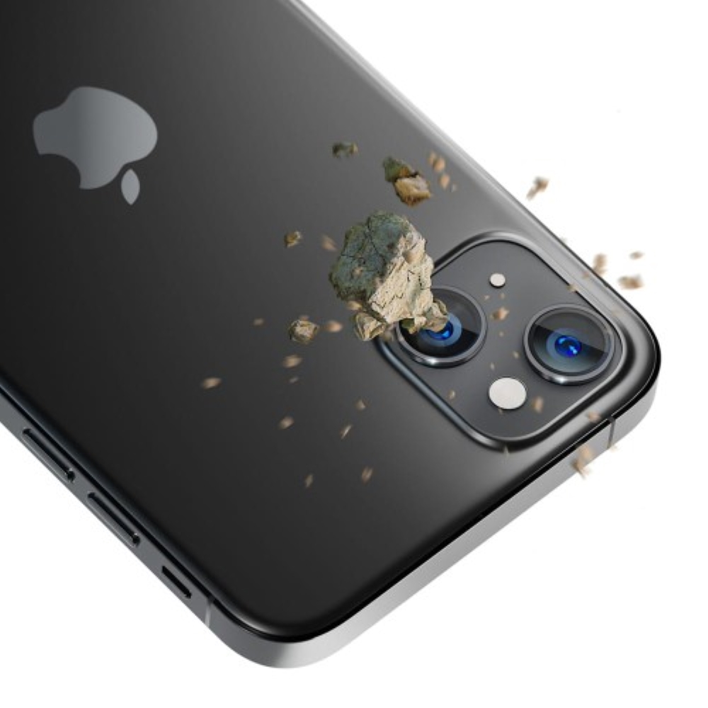 Camera glass for iPhone 14 9H for 3mk Lens Protection Pro series lens - gray (1)