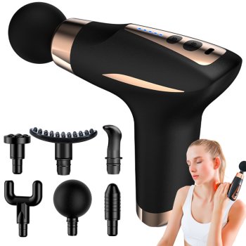 Massage Gun Deep Tissue, Percussion Massager with Heating Function