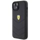Ferrari FEHCP15MRDUK iPhone 15 Plus 6.7\" black/black hardcase Quilted Metal Logo