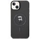 Apple iPhone 15 Plus 6.7\'\' Karl Lagerfeld IML Ikonik MagSafe Cover Case, Black