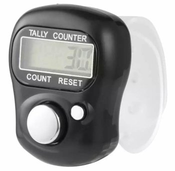 Electronic Finger Counter Clicker with LCD Display, counts up to 99,999