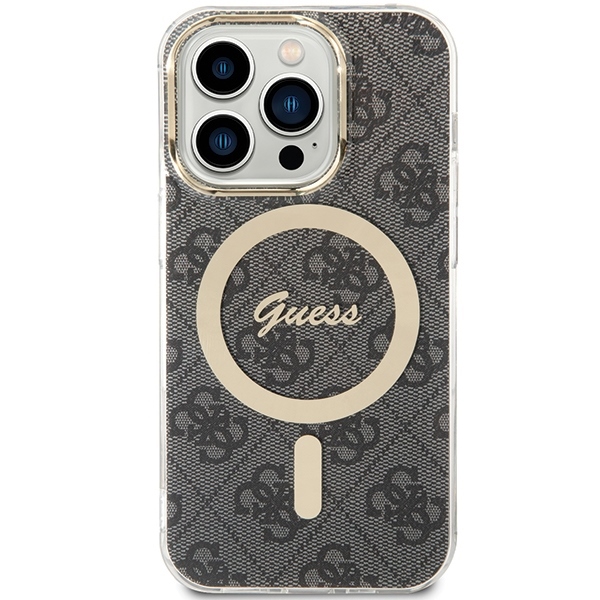 Guess IML 4G MagSafe case for iPhone 15 Pro - black (0)