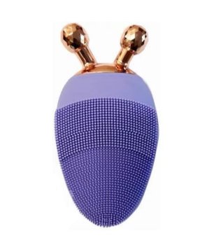 Electric Sonic Facial Cleansing Brush Massager ZX-1683, Purple