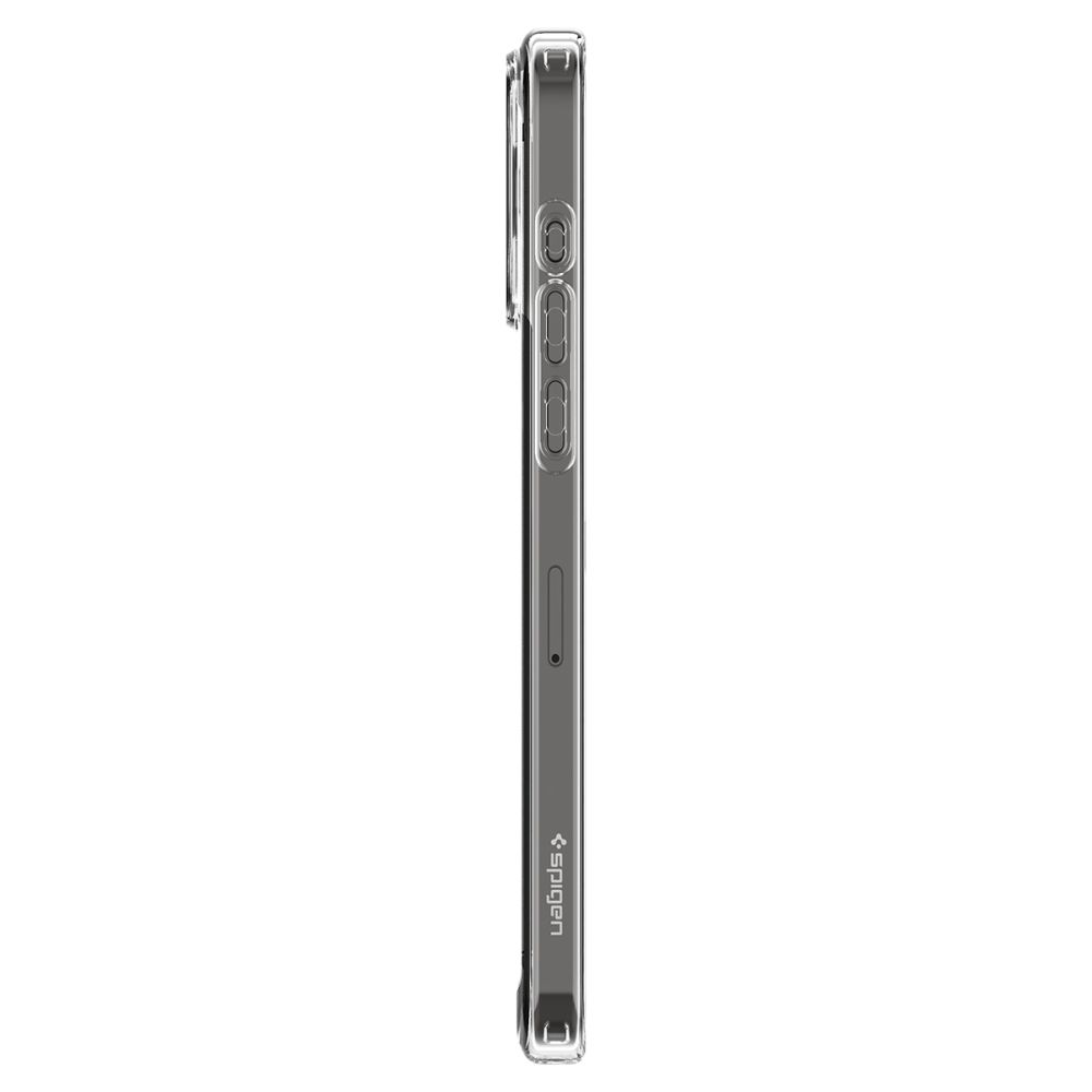 Spigen Ultra Hybrid case for iPhone 15 Pro Max - transparent and matte (1)