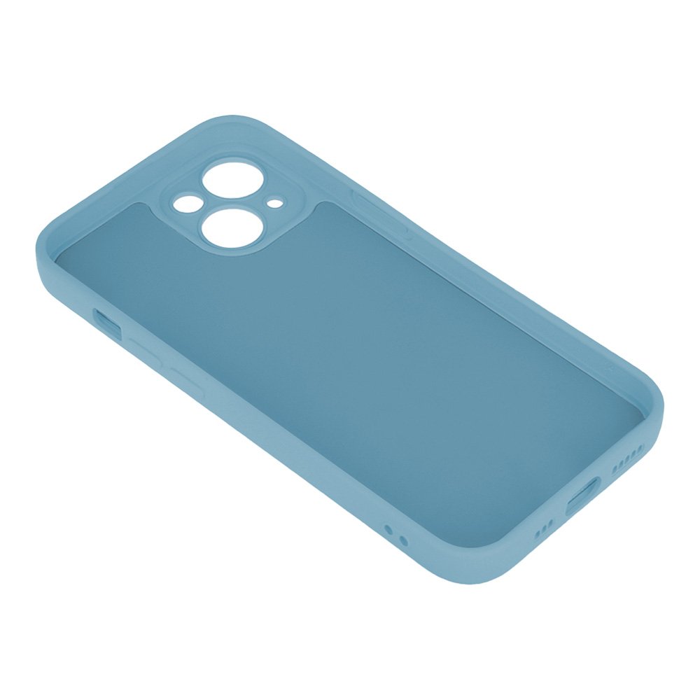 Apple iPhone 16 6.1'' Matt Silicone Color Case Cover, Sky Blue (0)