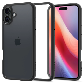 Apple iPhone 16 Plus 6.7'' Spigen Ultra Hybrid Case Cover, Matte Black