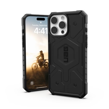 UAG Pathfinder Magsafe Phone Case Cover iPhone 16 Pro Max - Black (1)