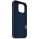 Decoded AntiMicrobial Silicone Backcover Case with MagSafe iPhone 16 Pro Max - Navy Blue