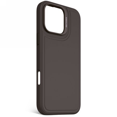 Decoded AntiMicrobial Silicone Stacks Backcover Case with MagSafe iPhone 16 Pro Max - Black (0)