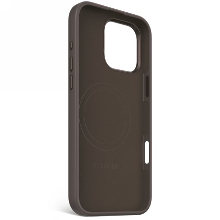 Decoded AntiMicrobial Silicone Stacks Backcover Case with MagSafe iPhone 16 Pro Max - Black (1)