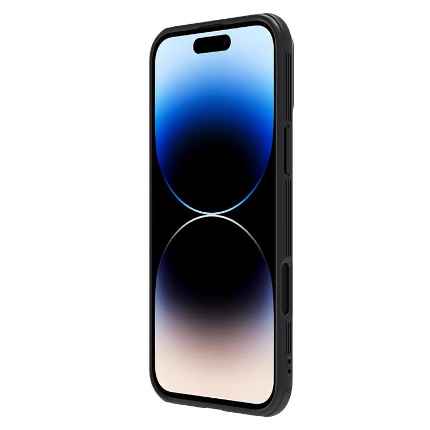 Nillkin CamShield Pro Phone Case Cover iPhone 16 Pro Max with camera cover - black (2)