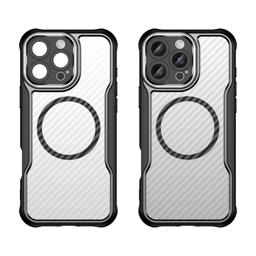 Leading Series MagSafe Silicone Phone Case Cover iPhone 16 Pro Max - Black (0)