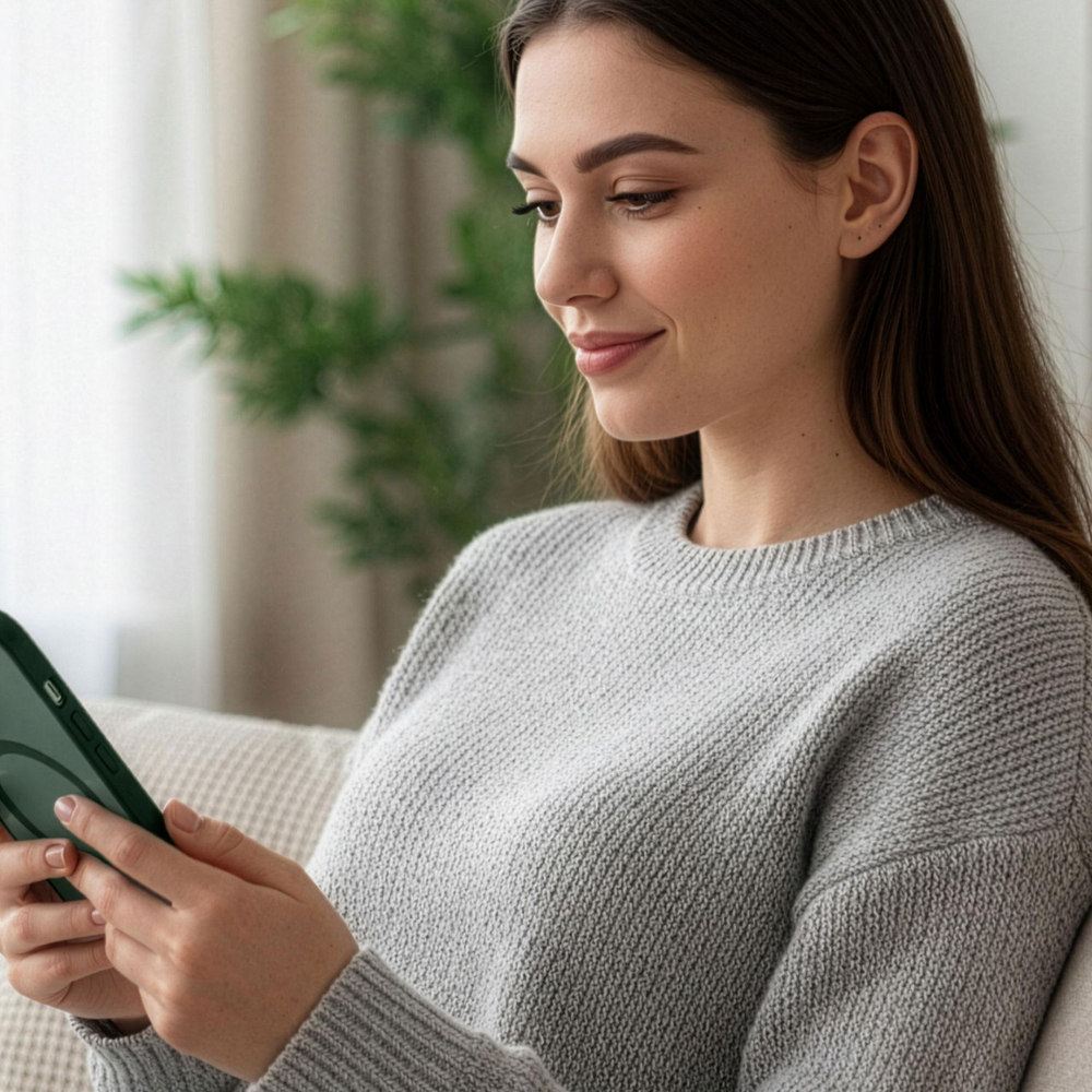 3mk Smoke MagPhone Case Cover iPhone 16 Pro Max - Green-Translucent (2)