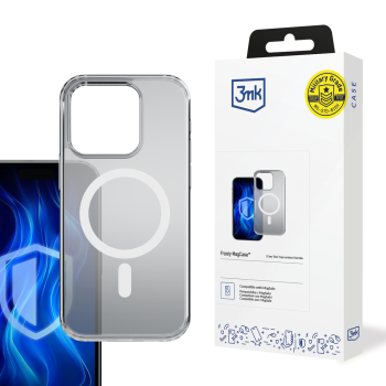 3mk Frosty MagCase White Phone Case Cover Apple iPhone 16 Pro Max - white