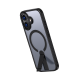 Hybrid Armor X Phone Case Cover iPhone 17 with MagSafe-compatible stand - black