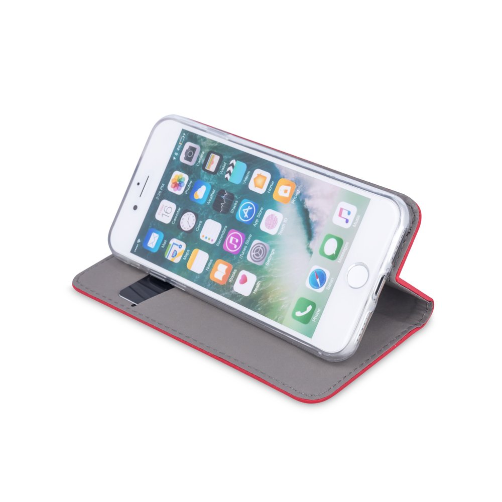 Apple iPhone 17 6.3'' Smart Magnetic Case Cover Stand, Red (0)