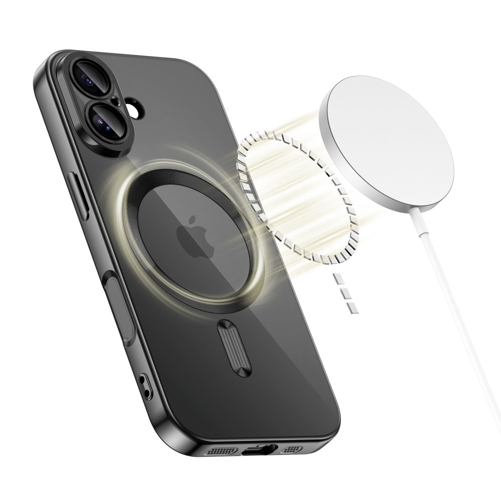 Tech-Protect MagFlex MagSafe Phone Case Cover iPhone 17 - Clear Black (0)