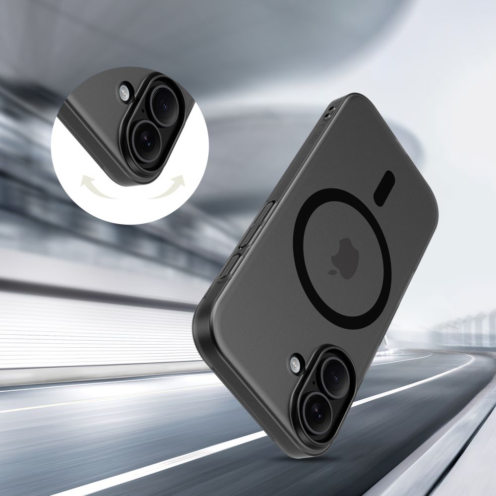 Tech-Protect MagSlim MagSafe Phone Case Cover iPhone 17 - matte black (3)