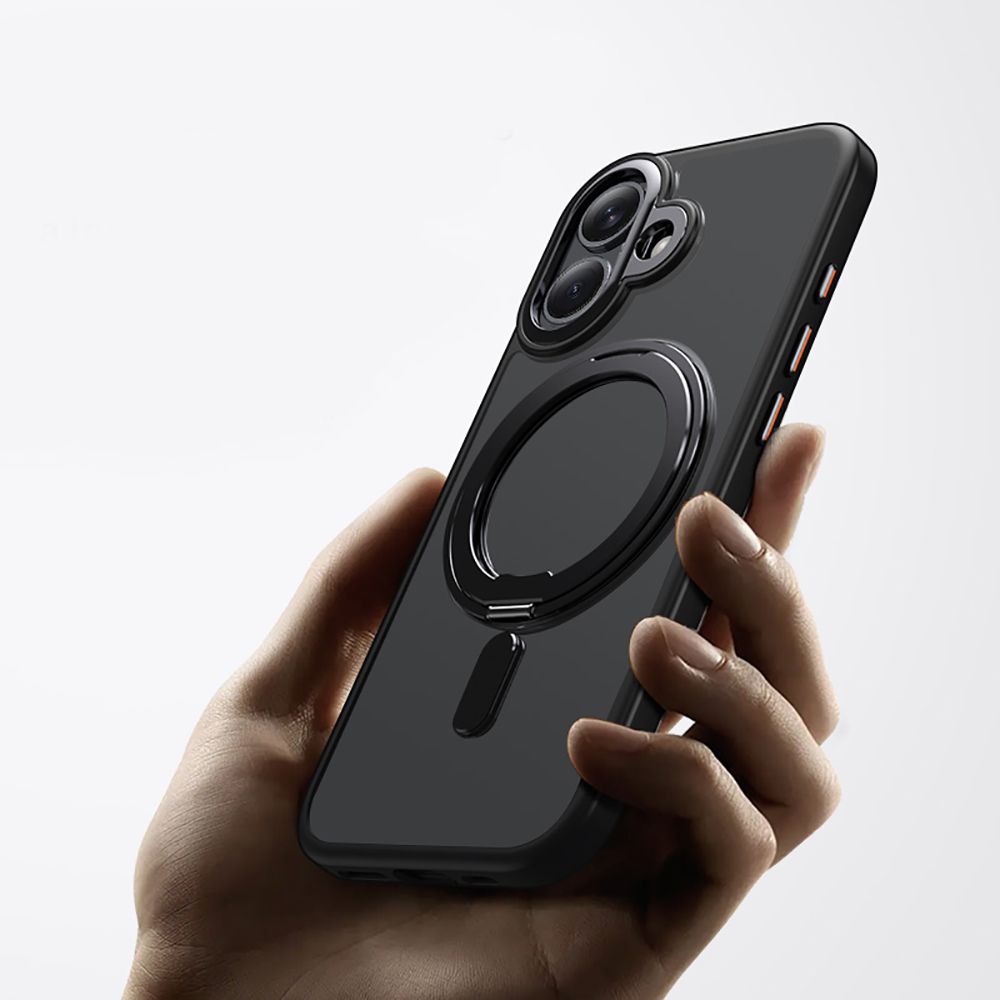 Tech-Protect MagRing MagSafe Phone Case Cover iPhone 17 - matte black (1)