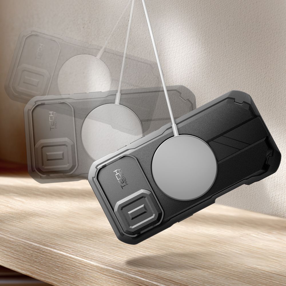 Tech-Protect Kevlar MagSafe Phone Case Cover iPhone 17 - black (2)