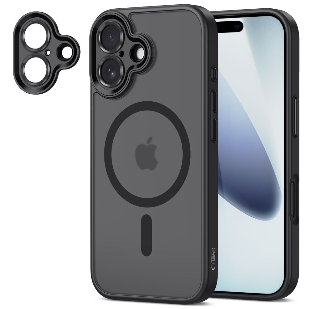 Tech-Protect MagCam MagSafe Phone Case Cover iPhone 17 - Matte Black (0)